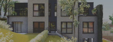 A picture of a previous project completed by Cobalt Construction